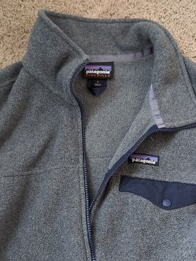 Patagonia Gray Men’s Lightweight Synchilla Vest